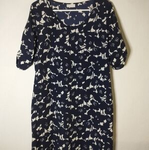 New York & company floral print dress size small